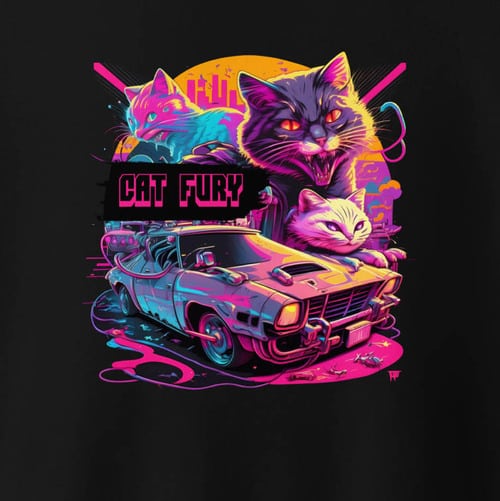 Cat fury sweater