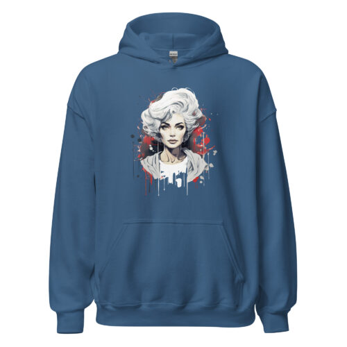 Dripping lady hoodie