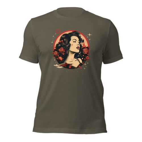 60s rockabilly pin up girl T-shirt