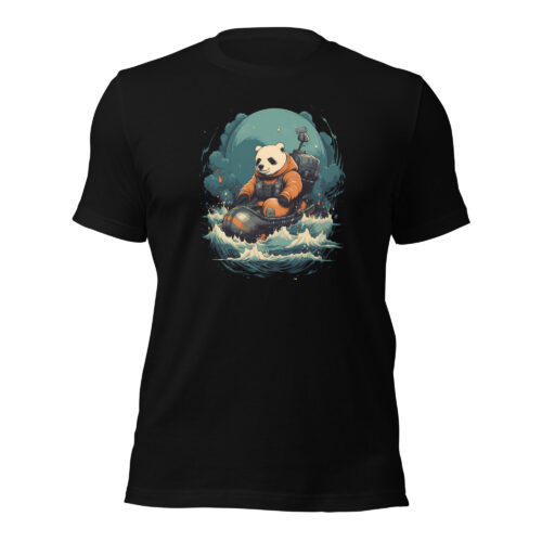 Panda diver T-shirt